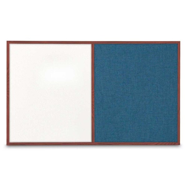Enclosed Corkboard, 1 Door, 18"x24", 4" Fra